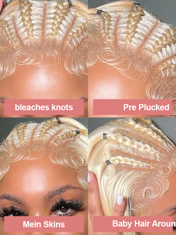 36インチ、40インチ、613（ハニーブロンド）のボディウェ - 613 Blonde Body Wave Lace Front Wig のレビューと価格