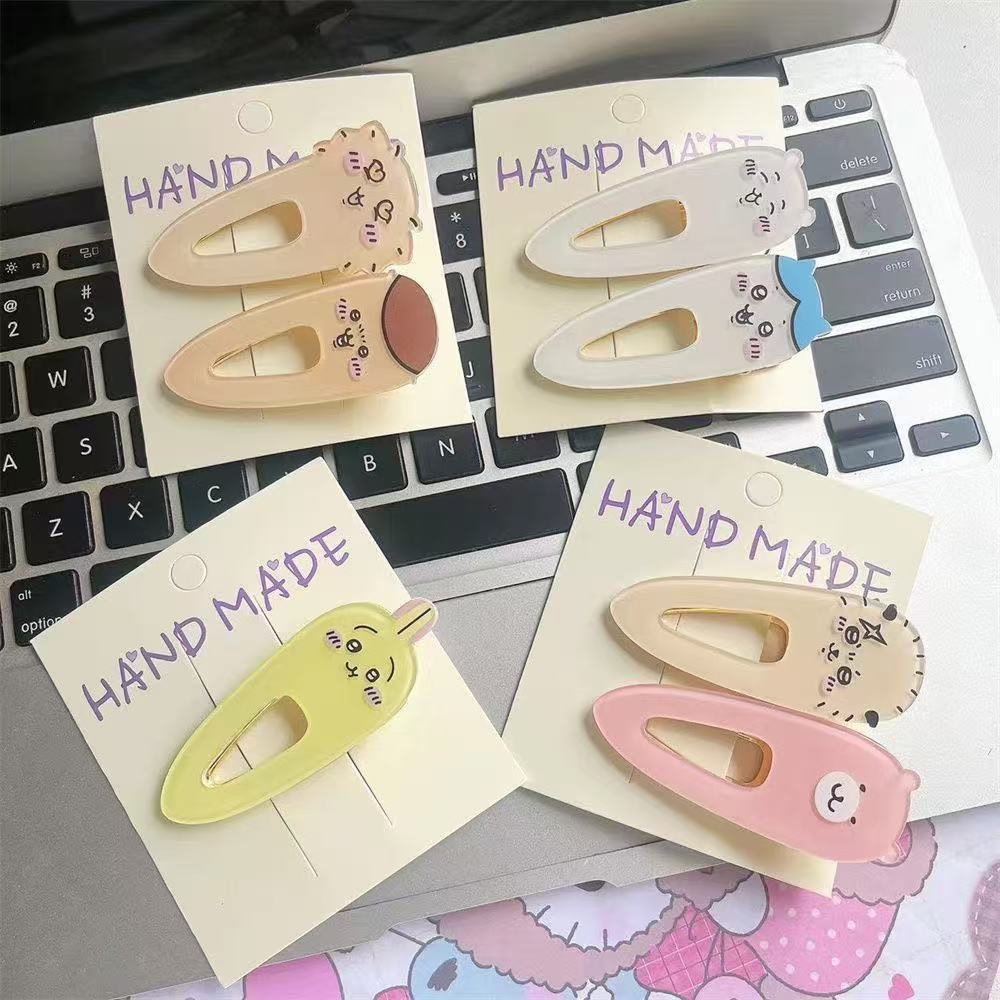 かわいいチイカワスのキャラクターヘアクリップ、キュートな漫画 - Hair Bundles のレビューと価格