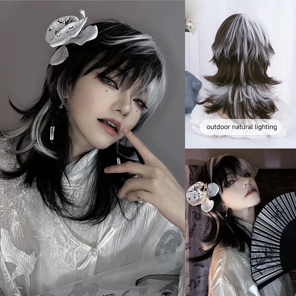女性用合成ウィッグ,人工毛,中程度の自然なウェーブのかかった - Synthetic Braided Wigs For Black Women のレビューと価格