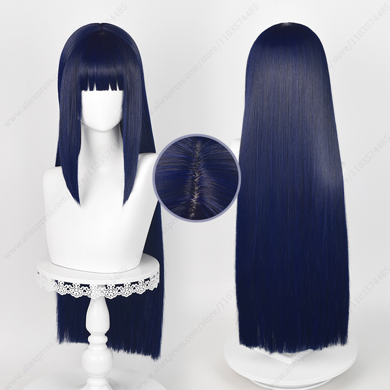 日向ひなた コスプレウィッグ ブルーブラック 女性用ヘア ア - Synthetic Braided Wigs For Black Women のレビューと価格