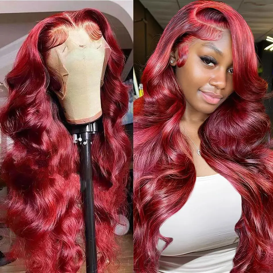 200密度、13x4のボディウェーブ・レースフロントウィッグ - Lace Front Wigs のレビューと価格
